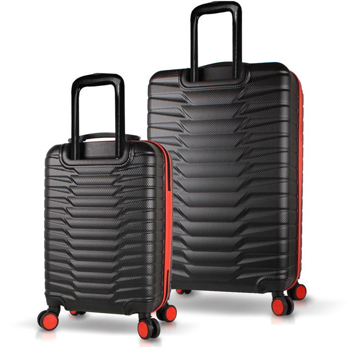 Zoozie Bags Juego de Maletas de 2 Piezas Negro
